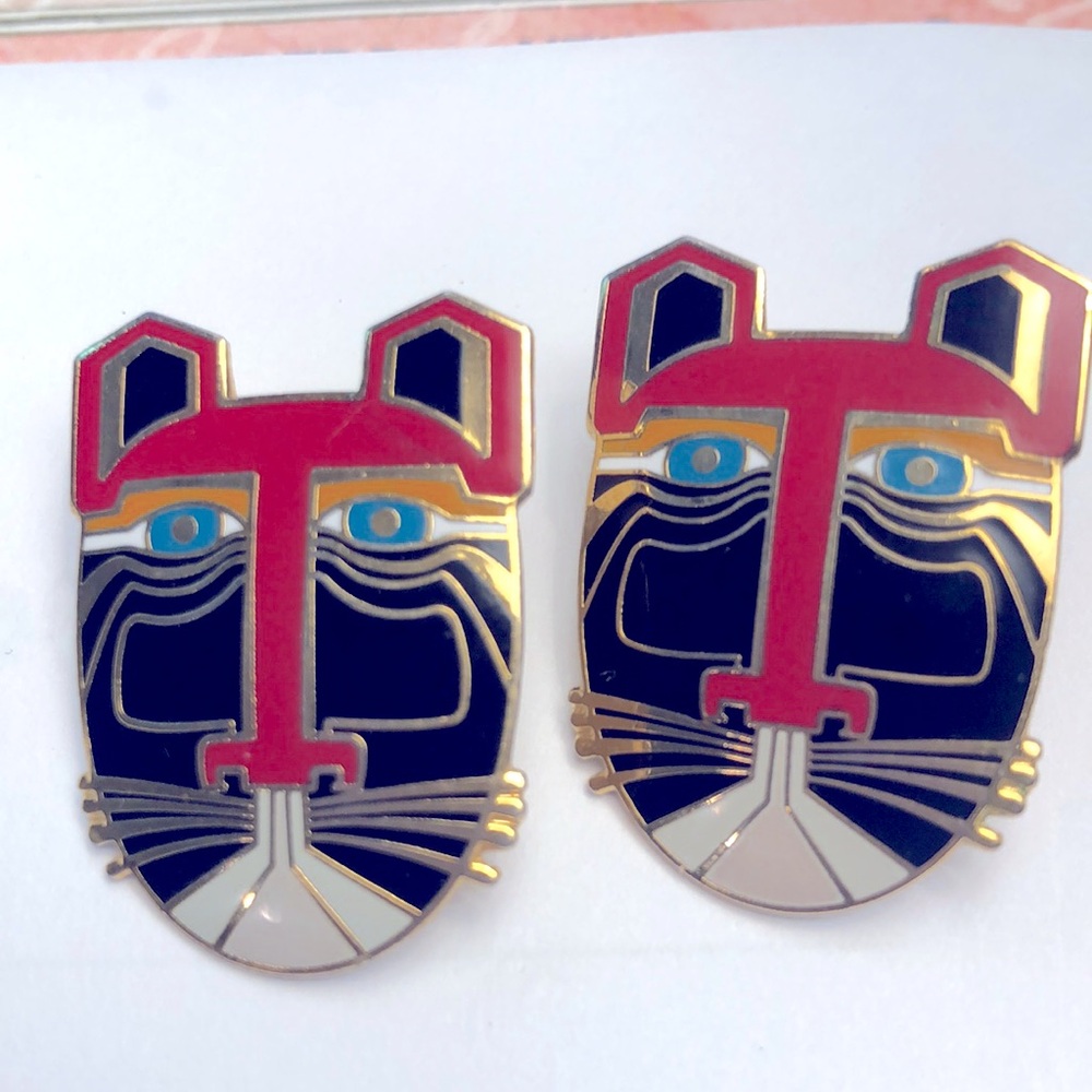 Tiger Laurel Burch Earrings